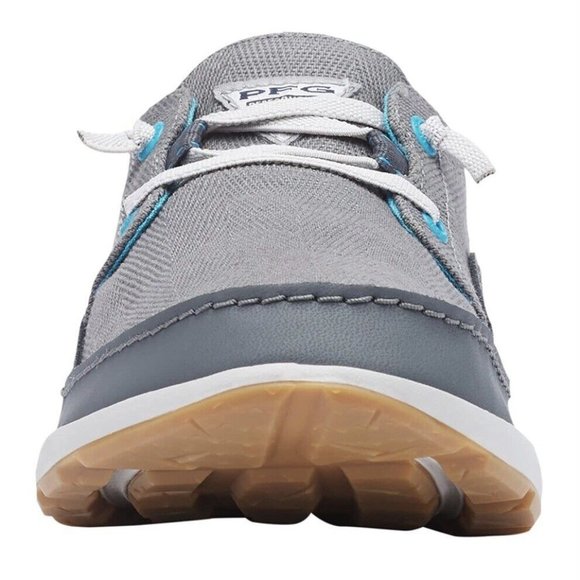 Columbia Mens Bahama Vent Loco Relax PFG Fishing Grey Canvas Boat Shoes Size 8 - Picture 7 of 7